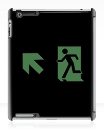 Running Man Exit Sign Apple iPad Tablet Case 88