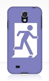 Running Man Exit Sign Samsung Galaxy Mobile Phone Case 13
