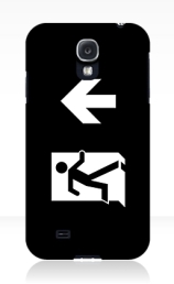 Running Man Exit Sign Samsung Galaxy Mobile Phone Case 131
