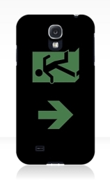 Running Man Exit Sign Samsung Galaxy Mobile Phone Case 32