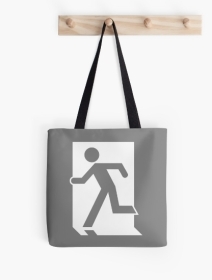 Running Man Exit Sign Tote Shoulder Carry Bag 53
