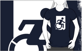 Accessible Means of Egress Icon Adult t-shirt 82