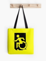 Accessible Means of Egress Icon Tote Bag 1