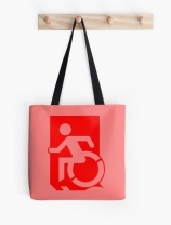 Accessible Means of Egress Icon Tote Bag 137